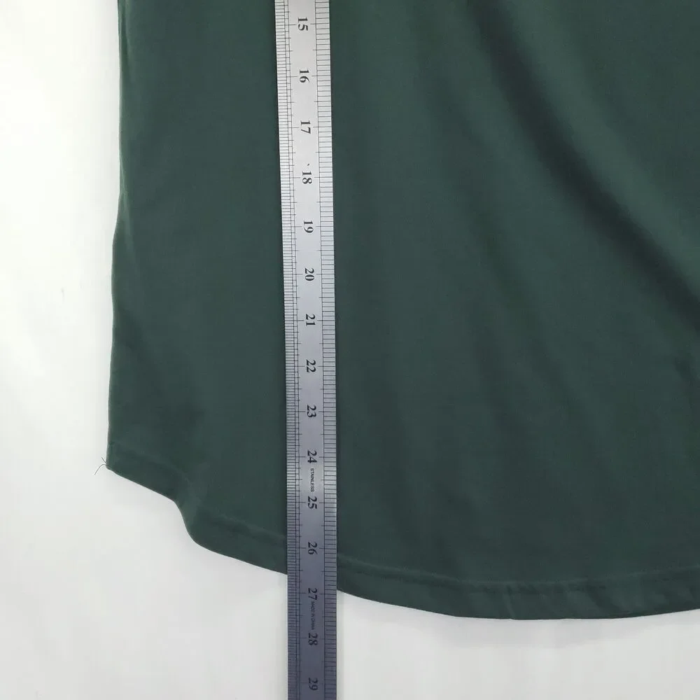 Nike Michigan State Spartans Shirt Womens Small Green Gray Crew Neck Pullover